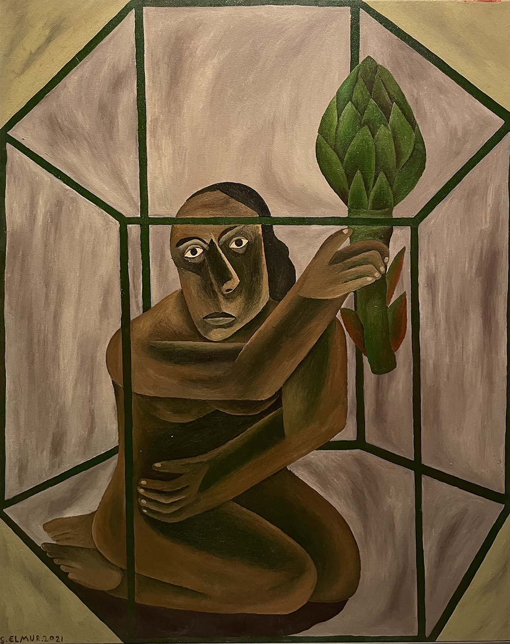 Woman in Artichoke